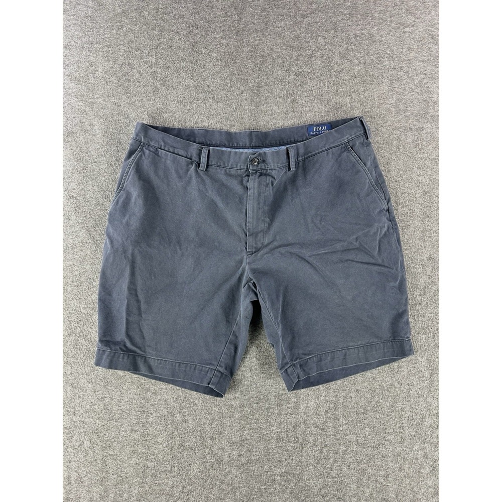 Polo Ralph Lauren Mens 9 Inch Shorts SZ 40 Navy Classic Twill Preppy Collegiate